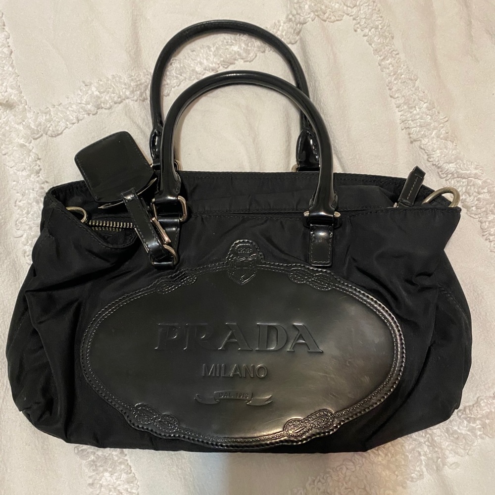 Prada nylon bag!